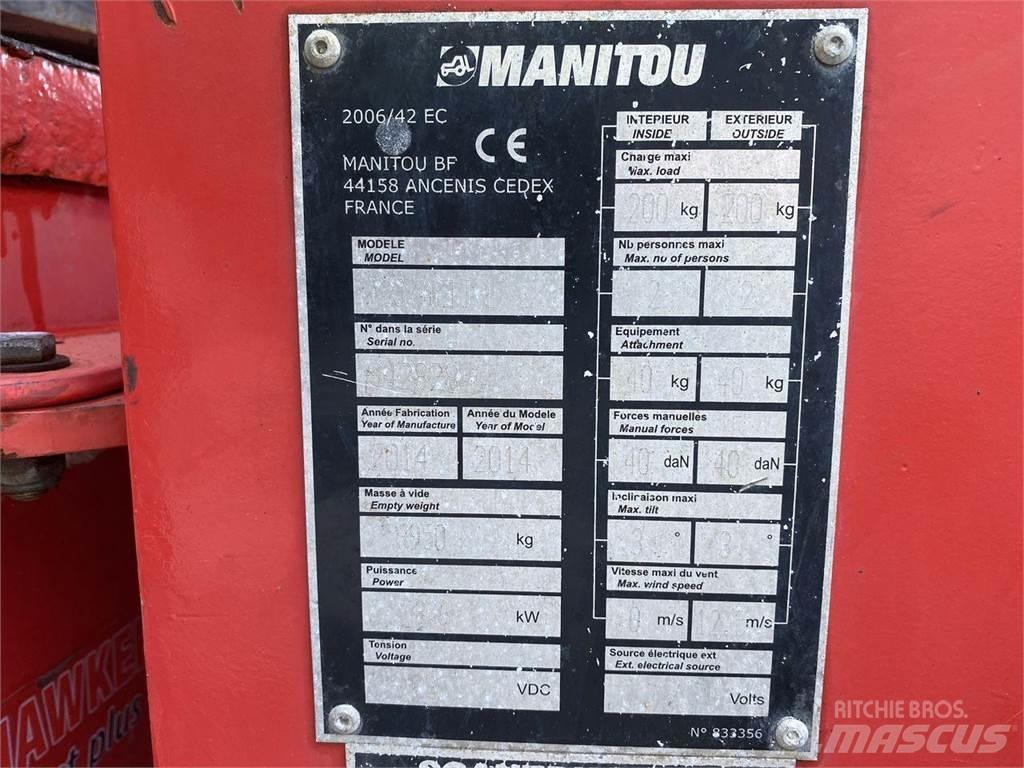 Manitou 170AETJ-L Körüklü personel platformları