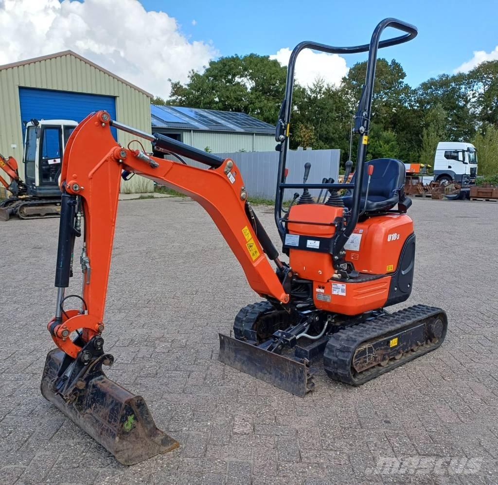 Kubota U 10-3 G Mini ekskavatörler, 7 tona dek