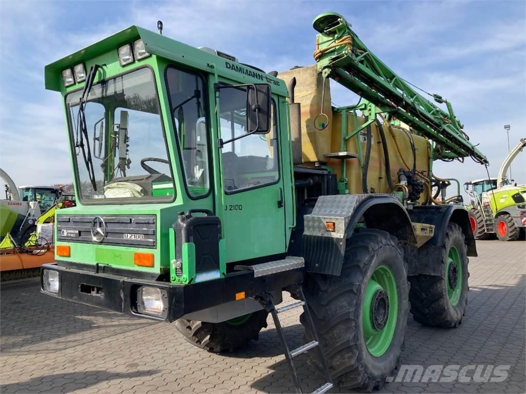 Dammann DT 2100 Çekilir pülverizatörler