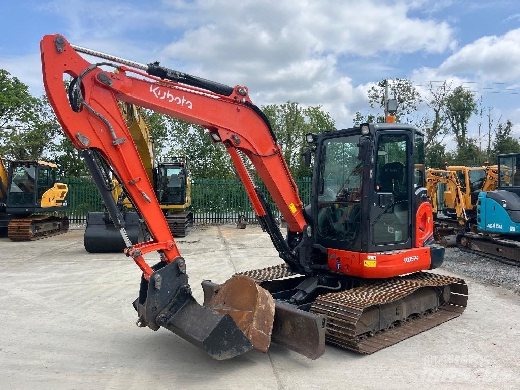 Kubota KX 057-4 Mini ekskavatörler, 7 tona dek