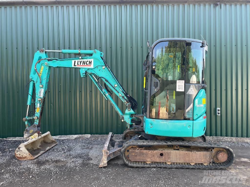 Kobelco SK 28 SR Mini ekskavatörler, 7 tona dek