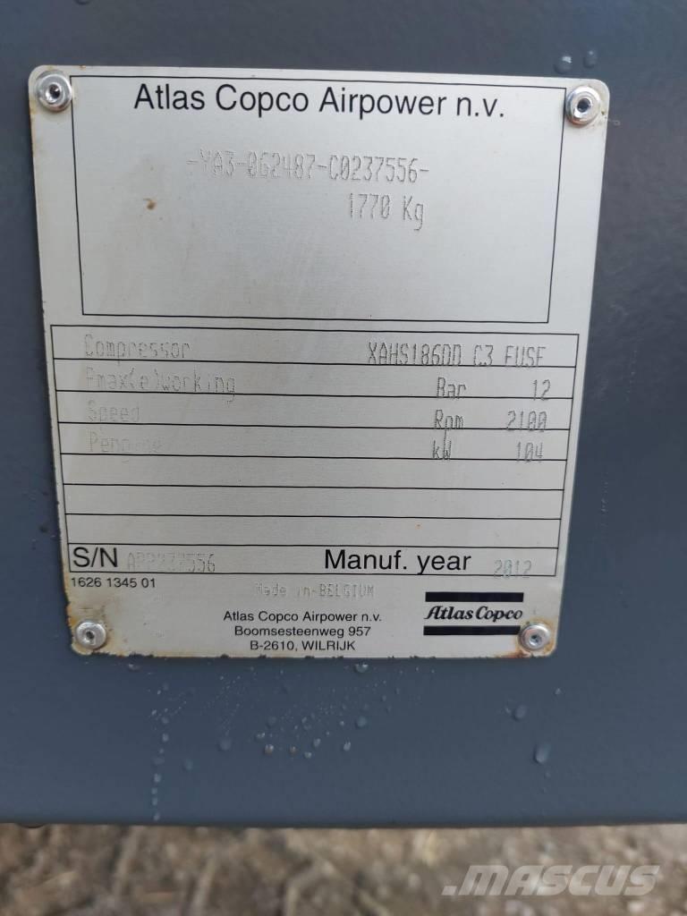 Atlas Copco XAHS186 Kompresörler