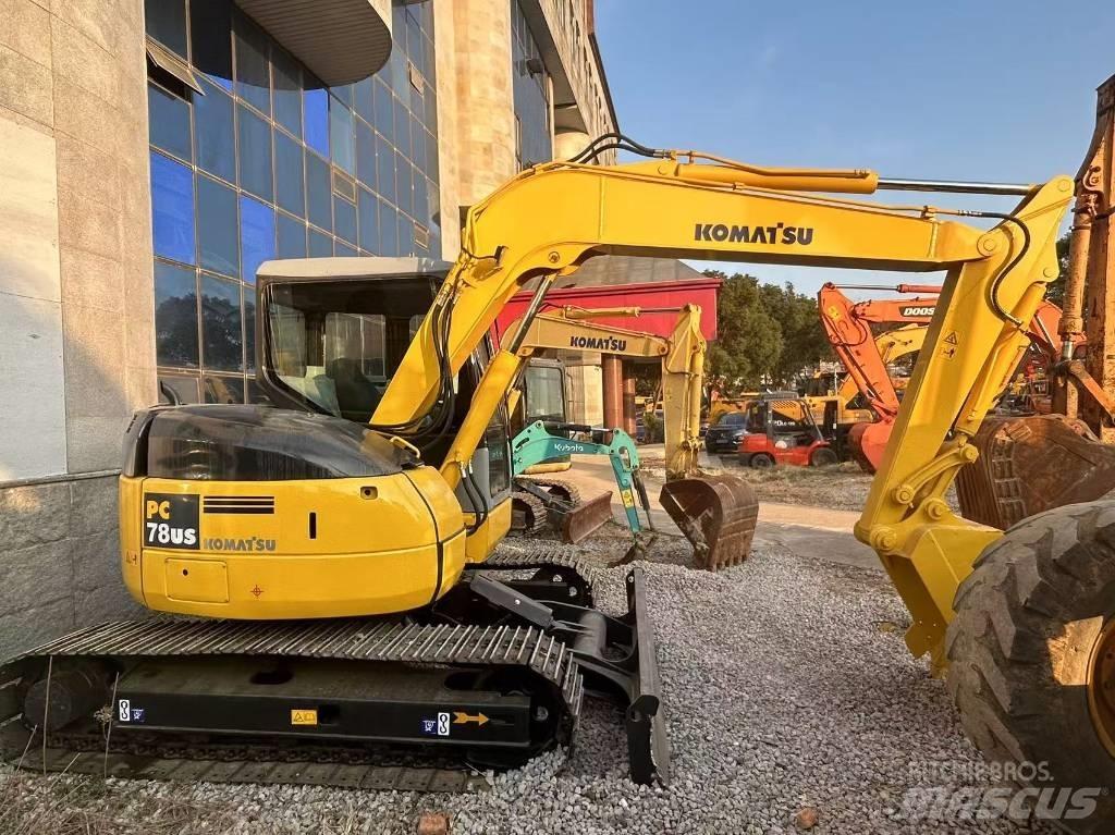 Komatsu PC 78 US Mini ekskavatörler, 7 tona dek