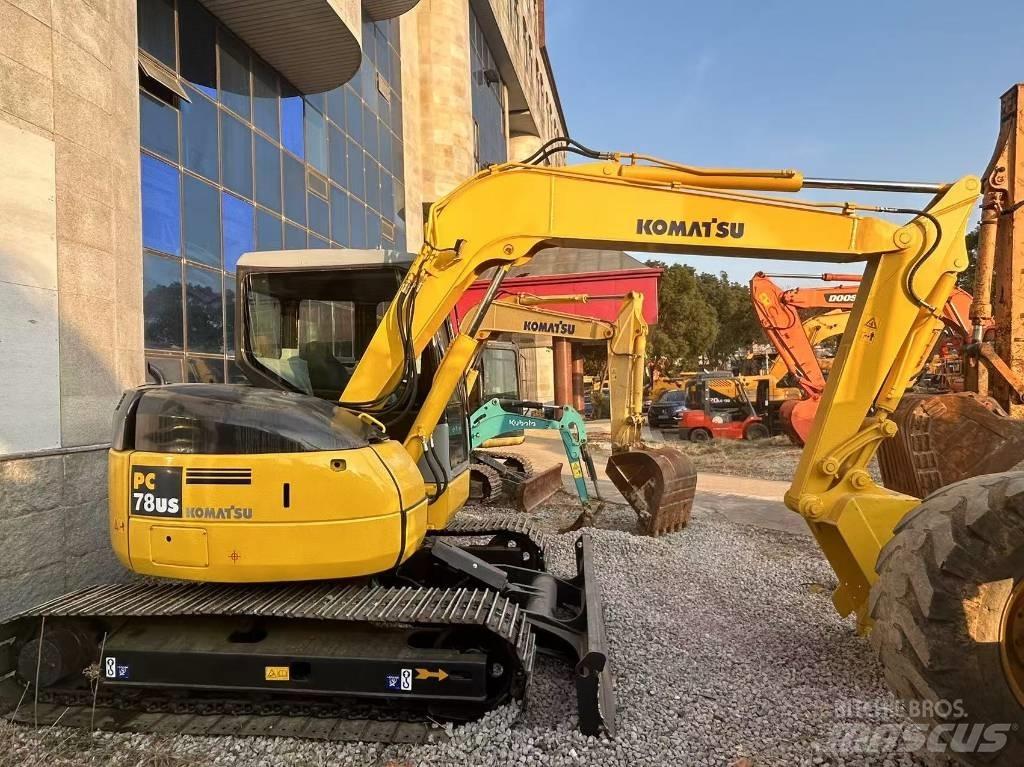 Komatsu PC 78 US Mini ekskavatörler, 7 tona dek