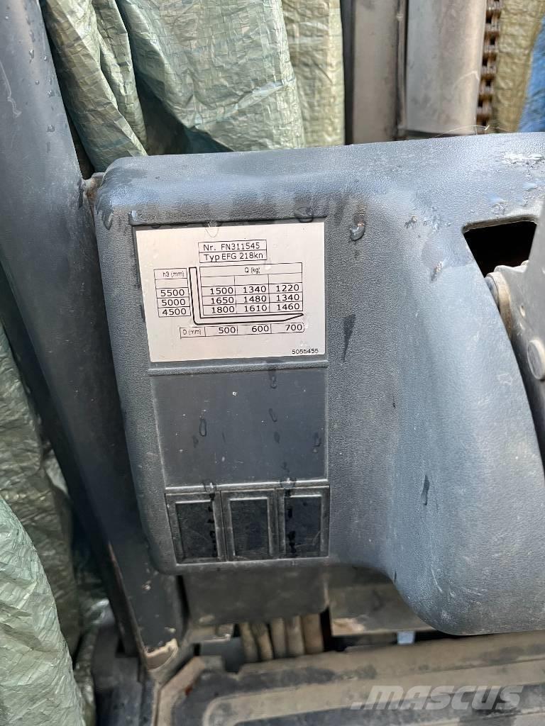 Jungheinrich EFG218 Elektrikli forkliftler