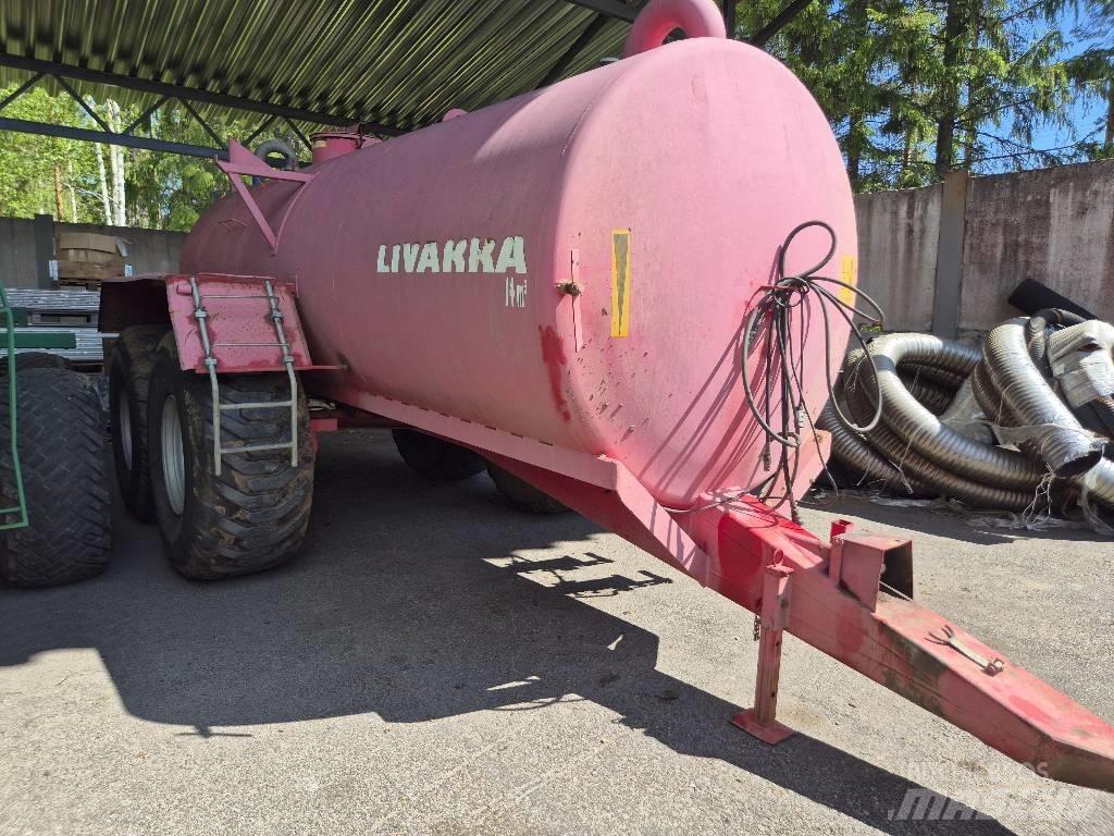 Livakka 14m3 Sivi gübre ve ilaç tankerleri