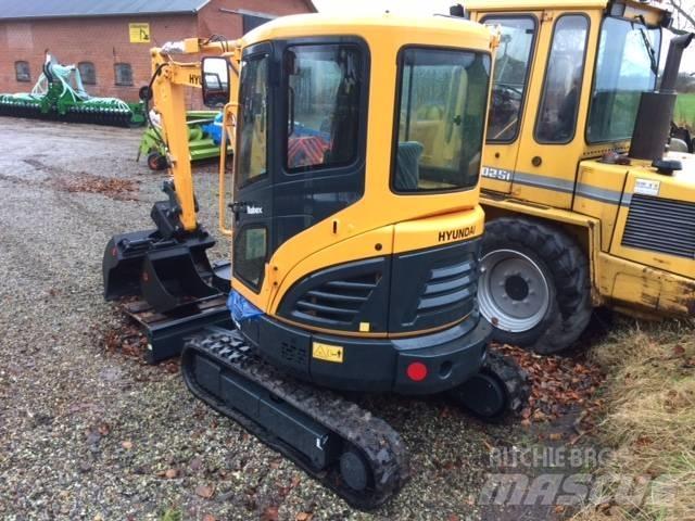Hyundai R25 AK Mini ekskavatörler, 7 tona dek