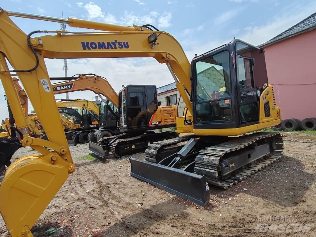 Komatsu PC 70 Mini ekskavatörler, 7 tona dek