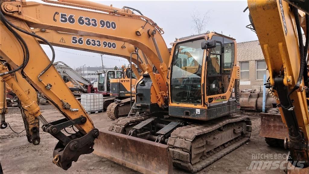 Hyundai R125 Paletli ekskavatörler
