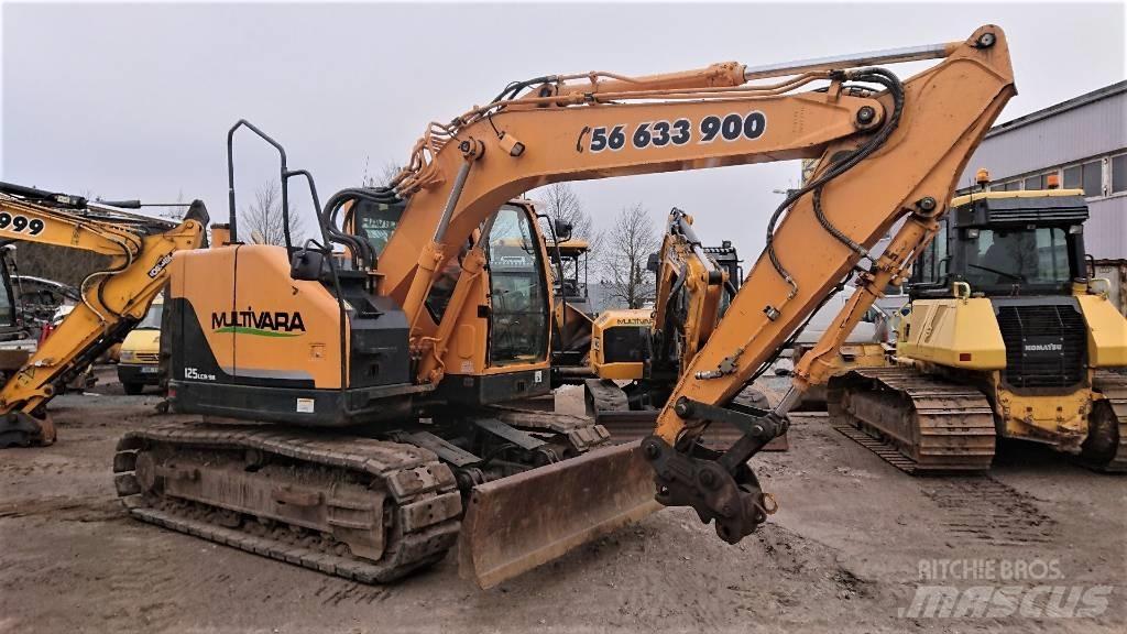 Hyundai R125 Paletli ekskavatörler