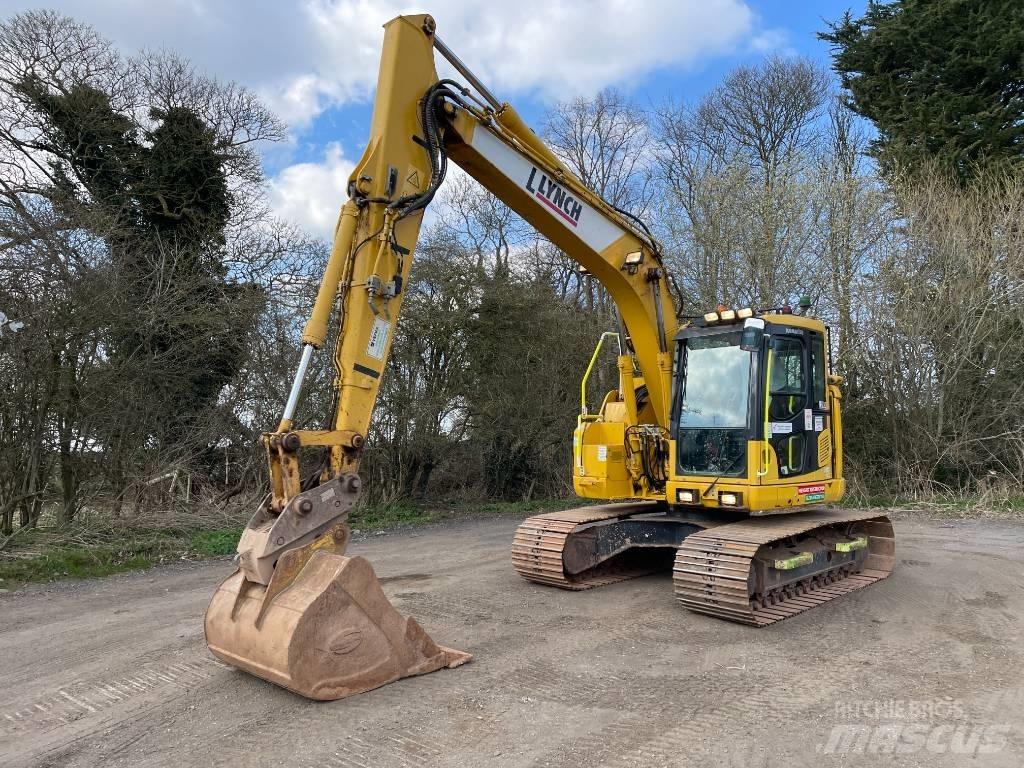 Komatsu PC 138 Paletli ekskavatörler