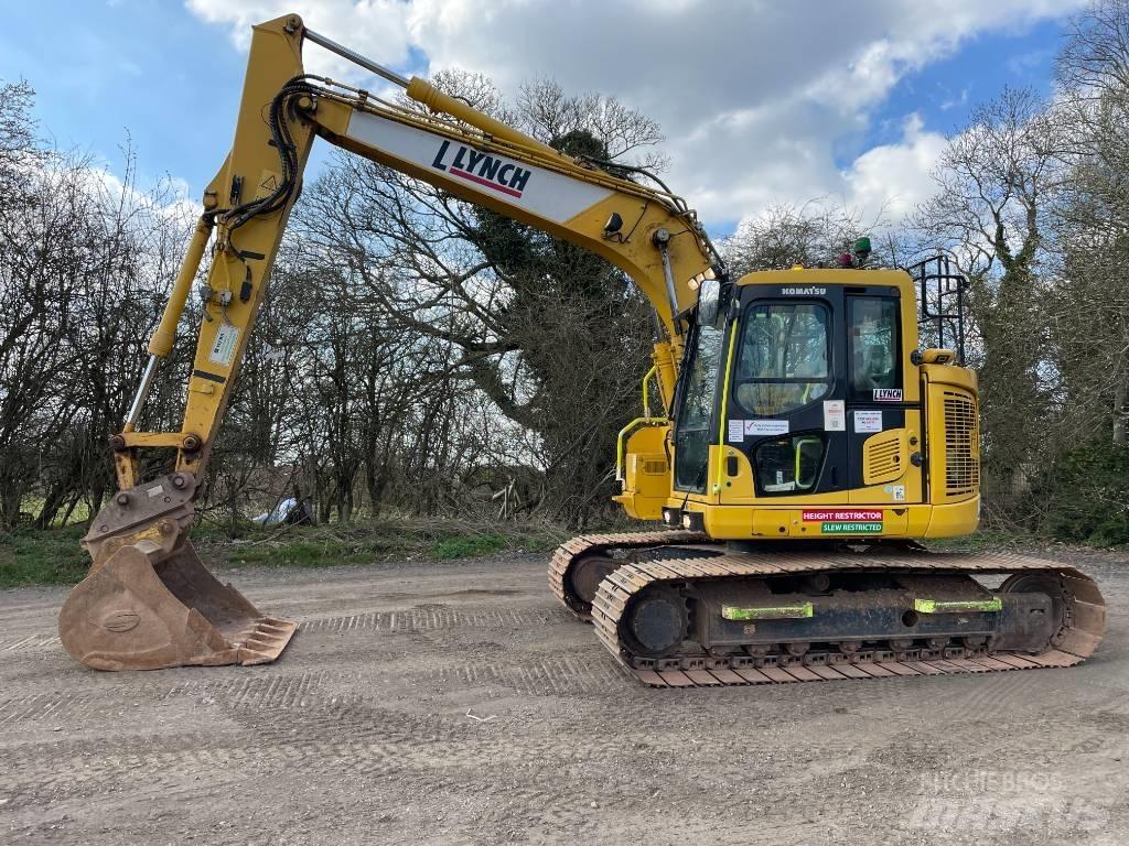 Komatsu PC 138 Paletli ekskavatörler