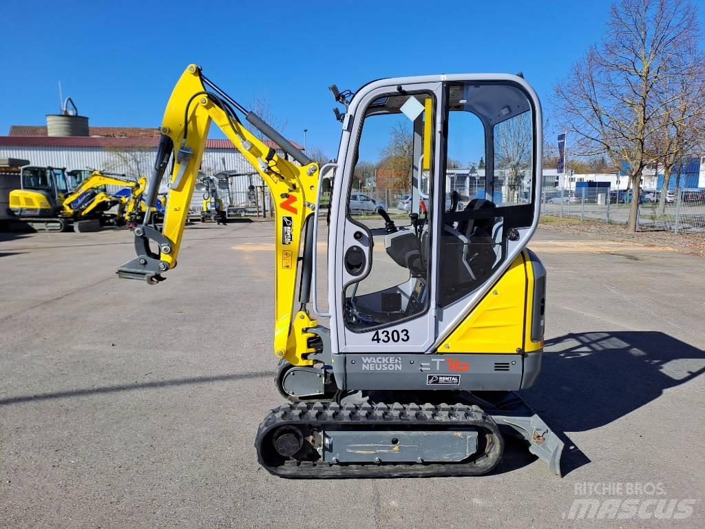 Wacker Neuson ET16 Paletli ekskavatörler