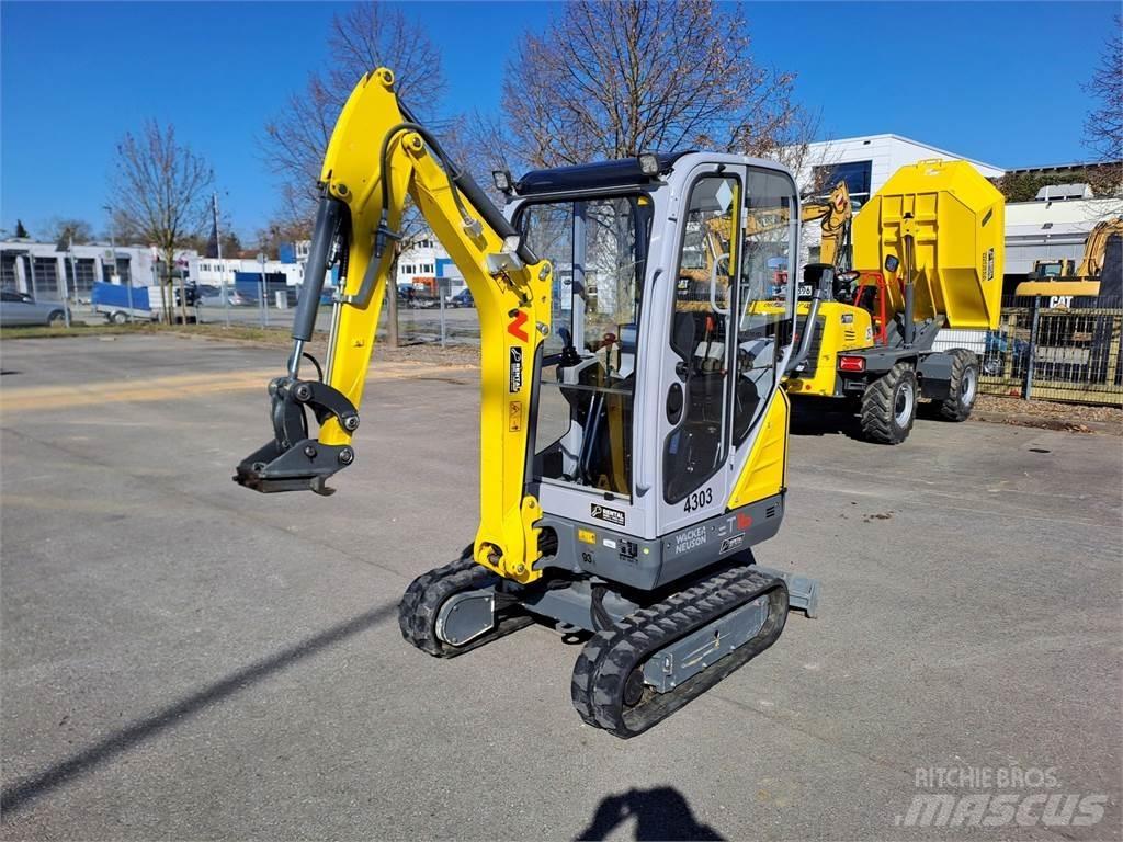 Wacker Neuson ET16 Paletli ekskavatörler