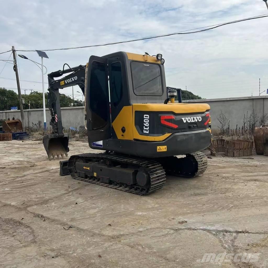 Volvo EC 60 D Mini ekskavatörler, 7 tona dek