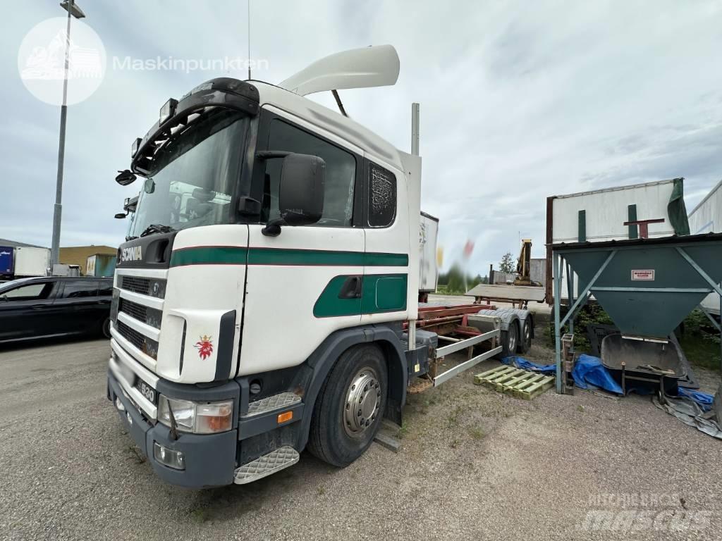 Scania R 124 LB Römorklar, konteyner