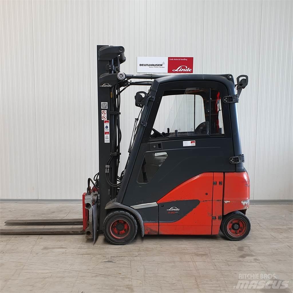 Linde E20PH Elektrikli forkliftler