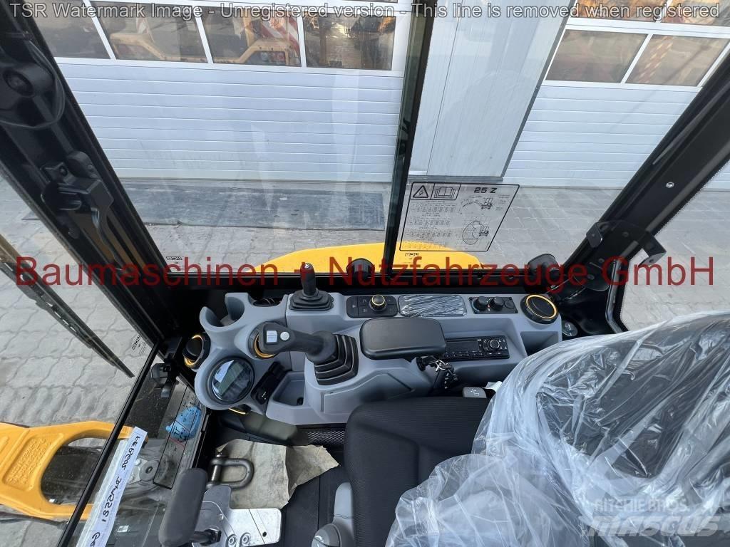 JCB 25Z -werkneu- Mini ekskavatörler, 7 tona dek