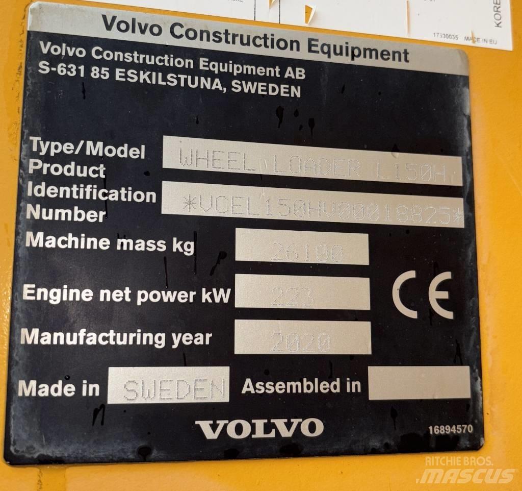 Volvo Radlader L150H Tekerlekli yükleyiciler