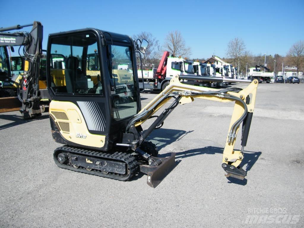 Yanmar SV 16 Mini ekskavatörler, 7 tona dek