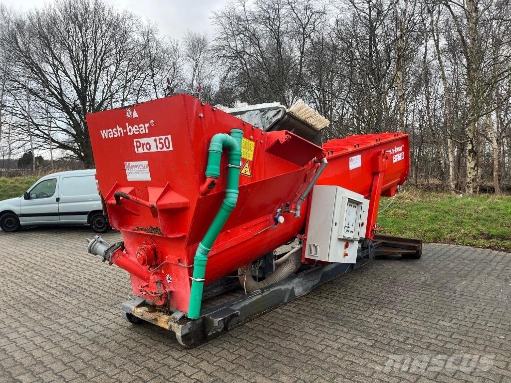  wash-bear pro 150 Çöp ayiklama ekipmanlari