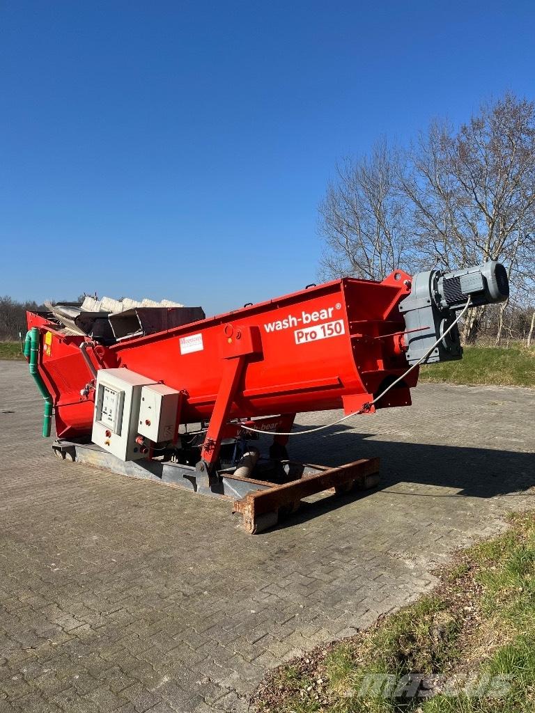  wash-bear pro 150 Çöp ayiklama ekipmanlari