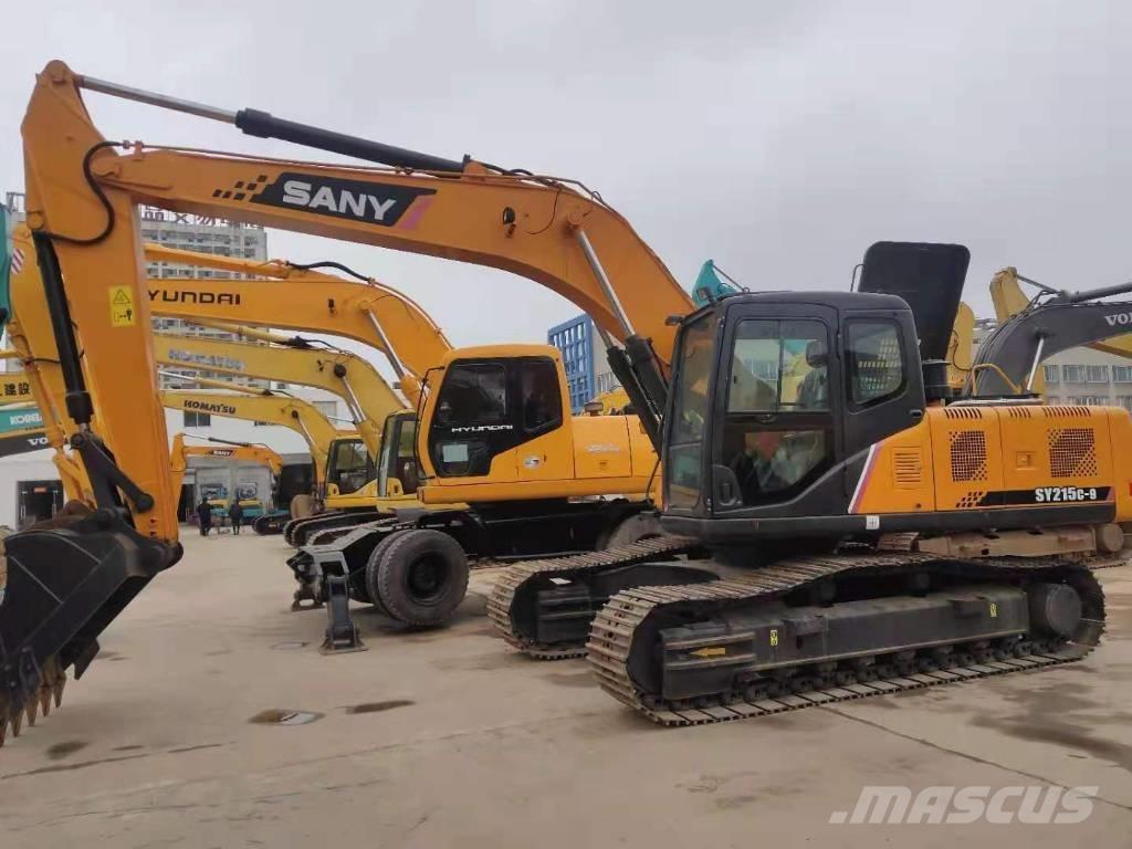 Sany SY 215-9 Paletli ekskavatörler