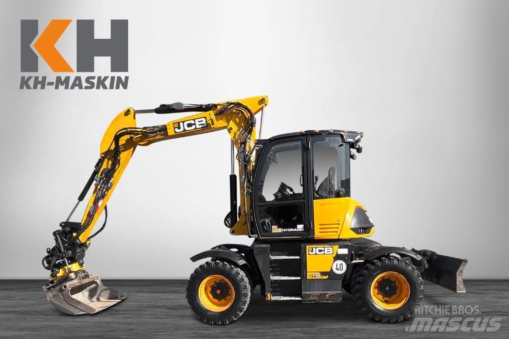 JCB 110 W Hydradig Lastik tekerli ekskavatörler