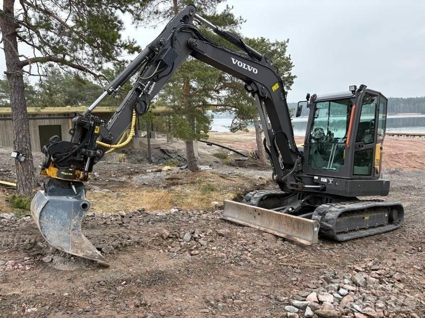 Volvo ECR58F Mini ekskavatörler, 7 tona dek