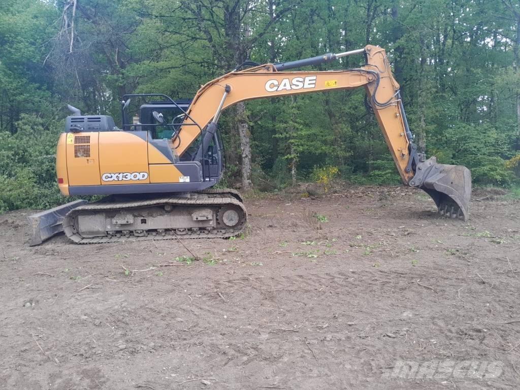 CASE CX 130 D Paletli ekskavatörler