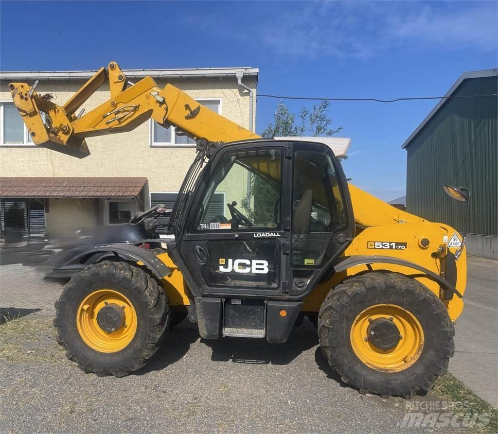 JCB 531-70 Tarimsal teleskopik yükleyiciler