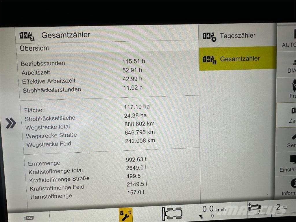 CLAAS Trion 660 Biçerdöverler