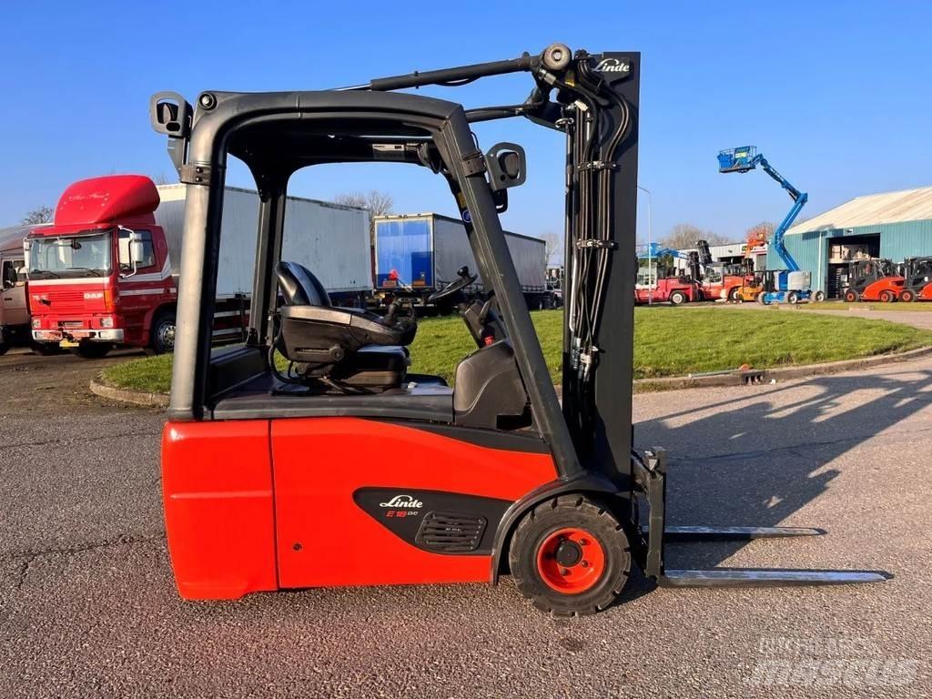 Linde E18L-02 Elektrikli forkliftler