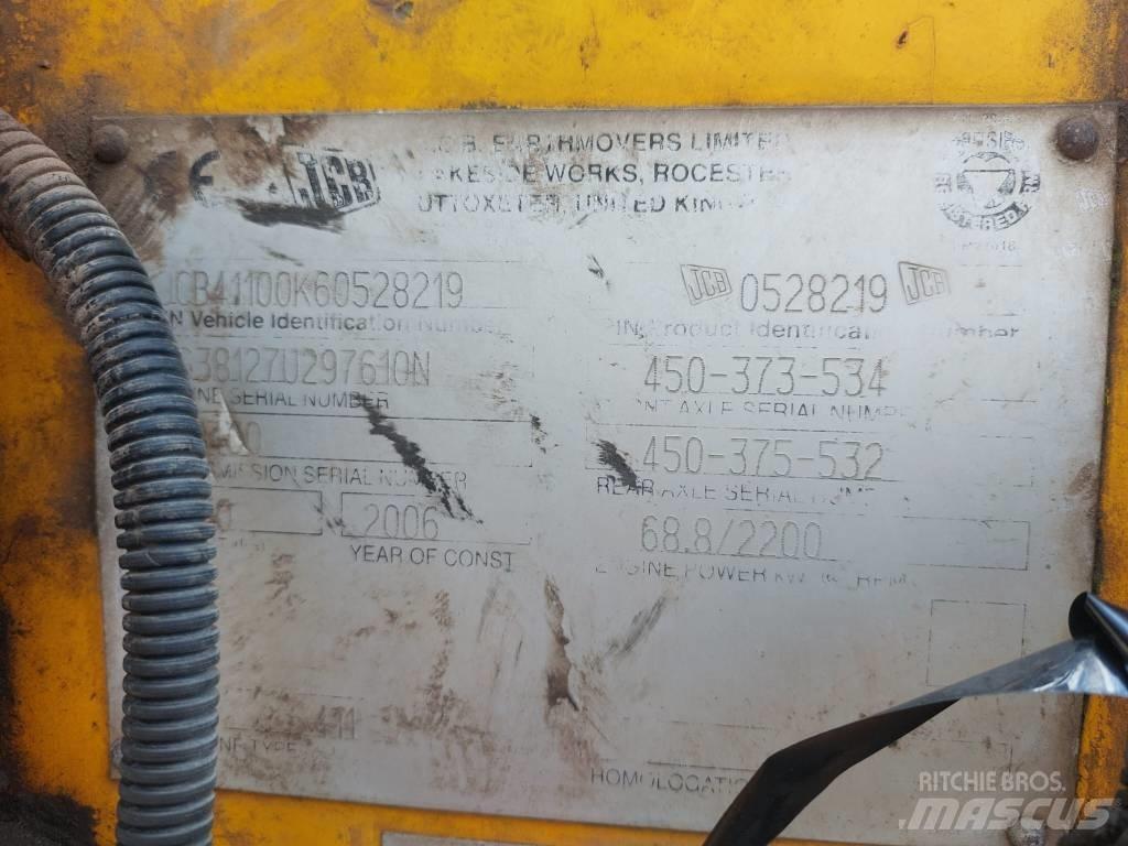 JCB 411 Tekerlekli yükleyiciler