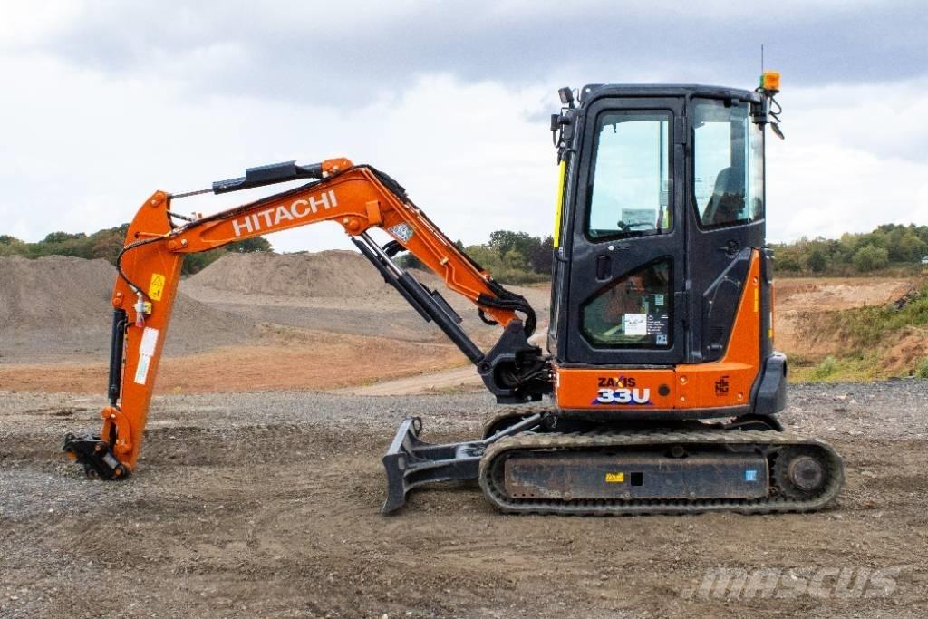 Hitachi ZX33U-6 Mini ekskavatörler, 7 tona dek