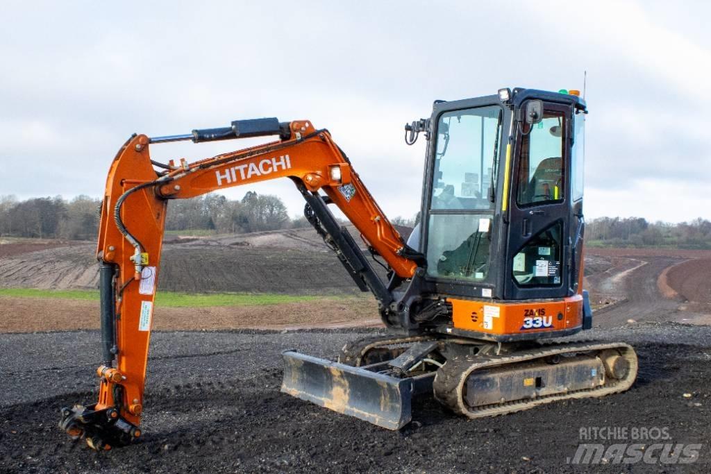 Hitachi ZX33U-6 Mini ekskavatörler, 7 tona dek