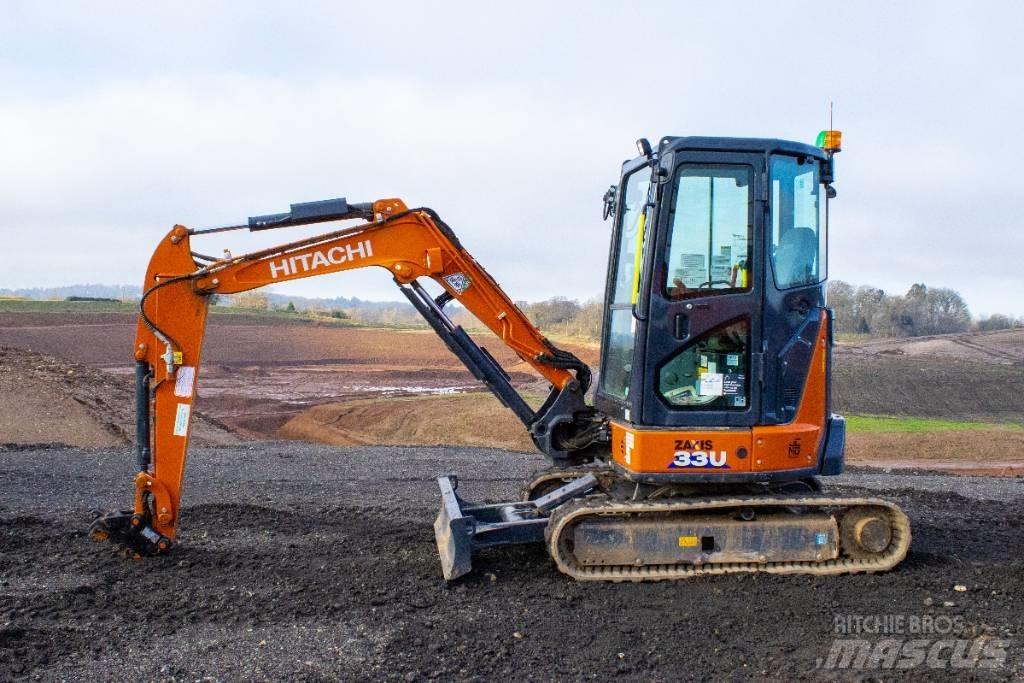Hitachi ZX33U-6 Mini ekskavatörler, 7 tona dek