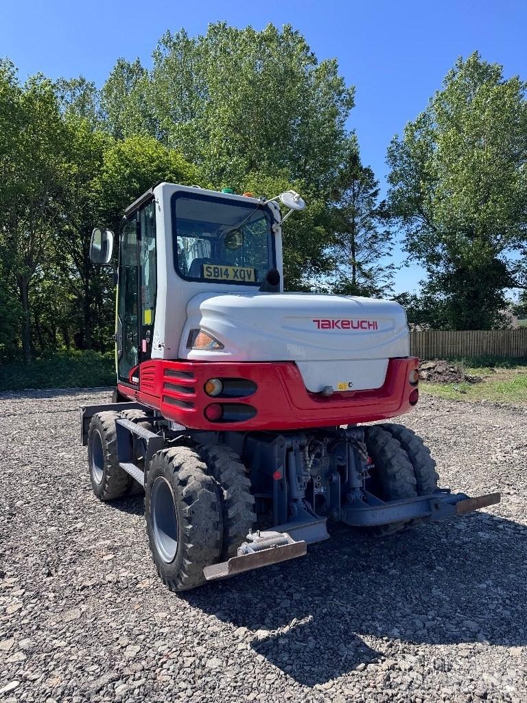 Takeuchi TB 295 W Lastik tekerli ekskavatörler