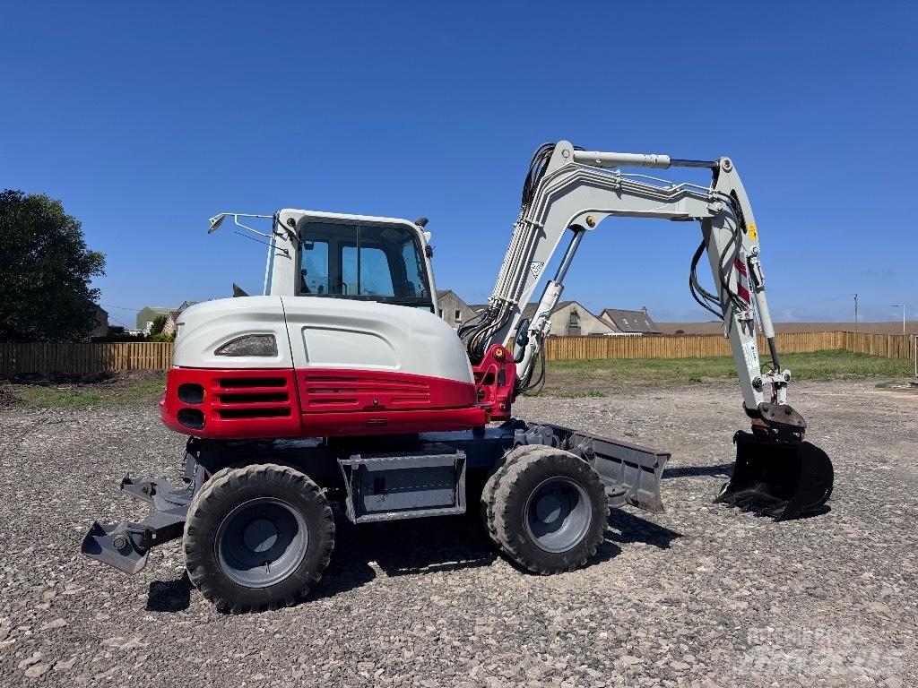Takeuchi TB 295 W Lastik tekerli ekskavatörler
