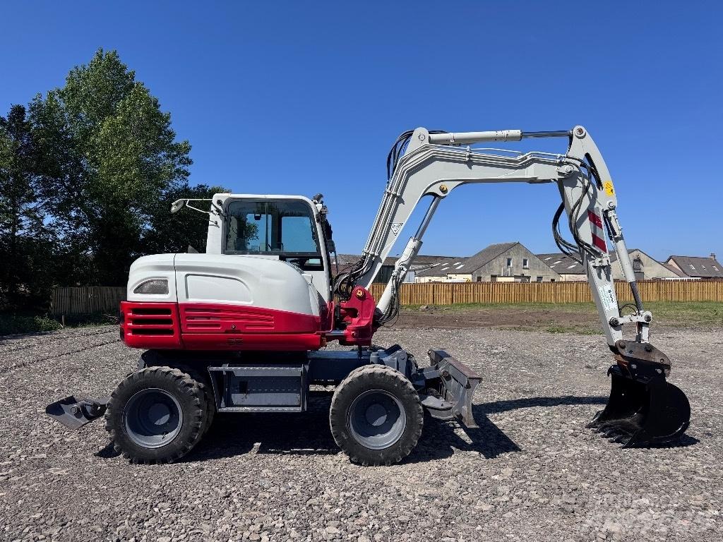 Takeuchi TB 295 W Lastik tekerli ekskavatörler