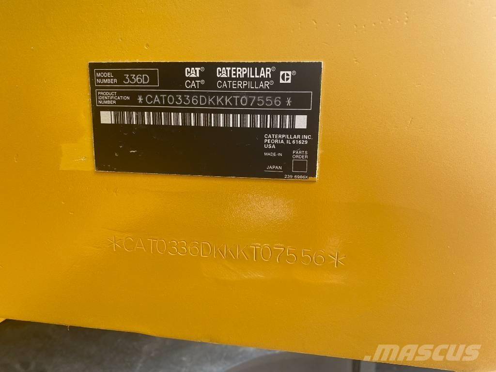 CAT 336 D Paletli ekskavatörler