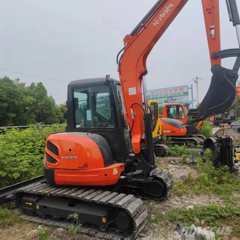 Kubota KX 155 Mini ekskavatörler, 7 tona dek