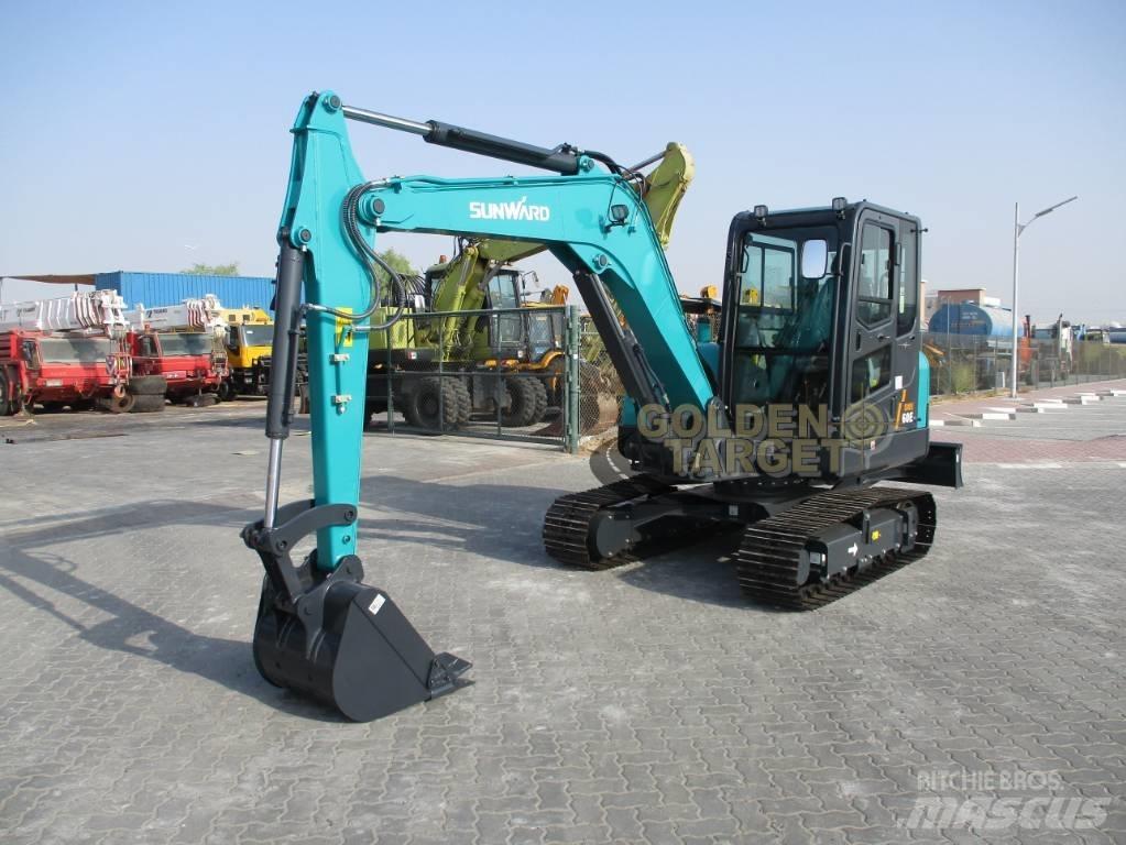 Sunward SWE60E Mini ekskavatörler, 7 tona dek