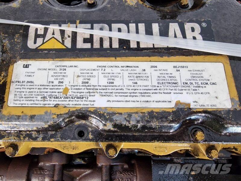 CAT 3126B Motorlar