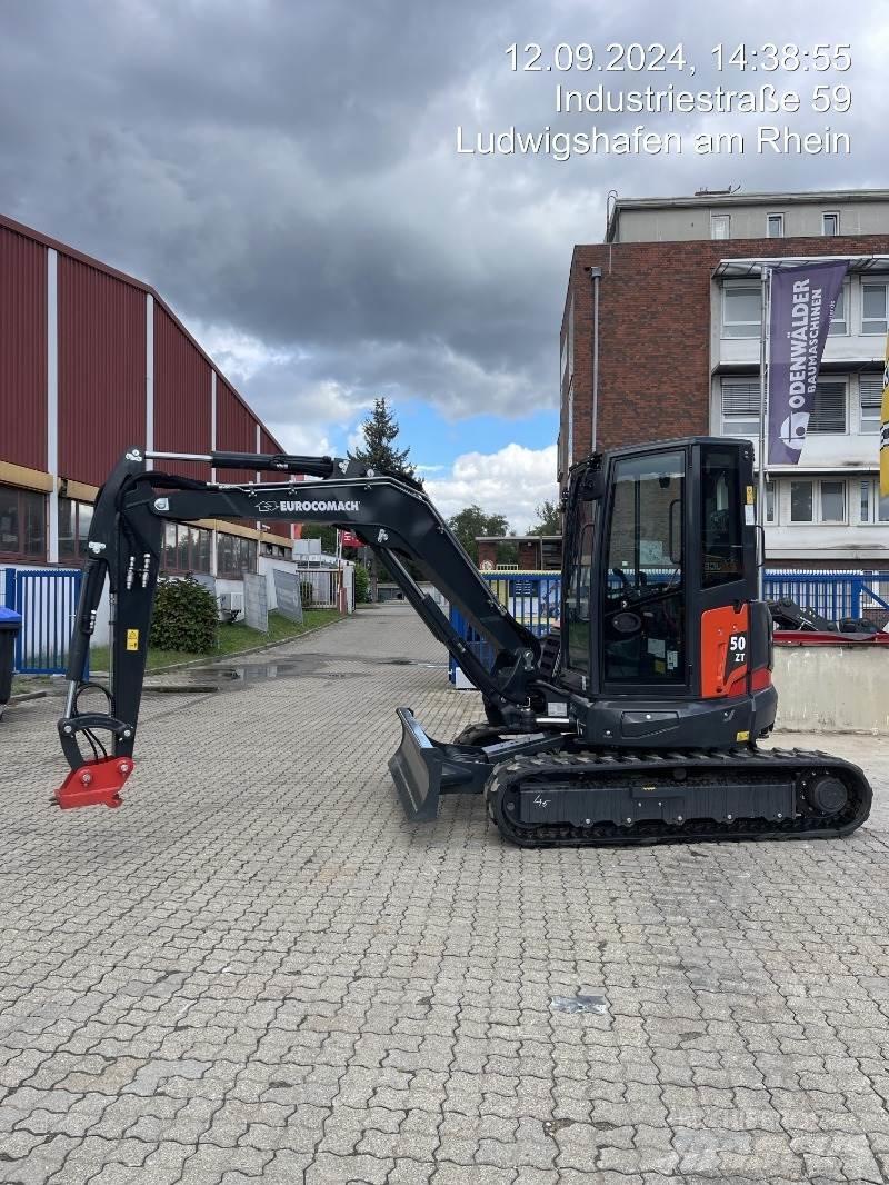 Eurocomach 50ZT Mini ekskavatörler, 7 tona dek