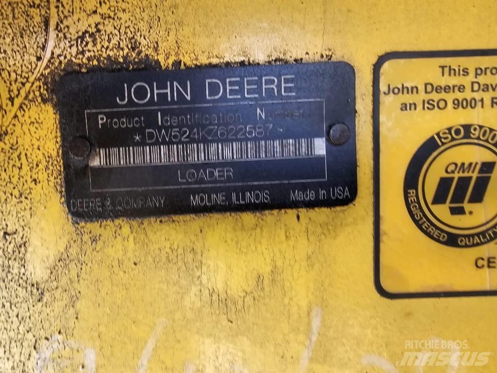 John Deere 524 K Tekerlekli yükleyiciler