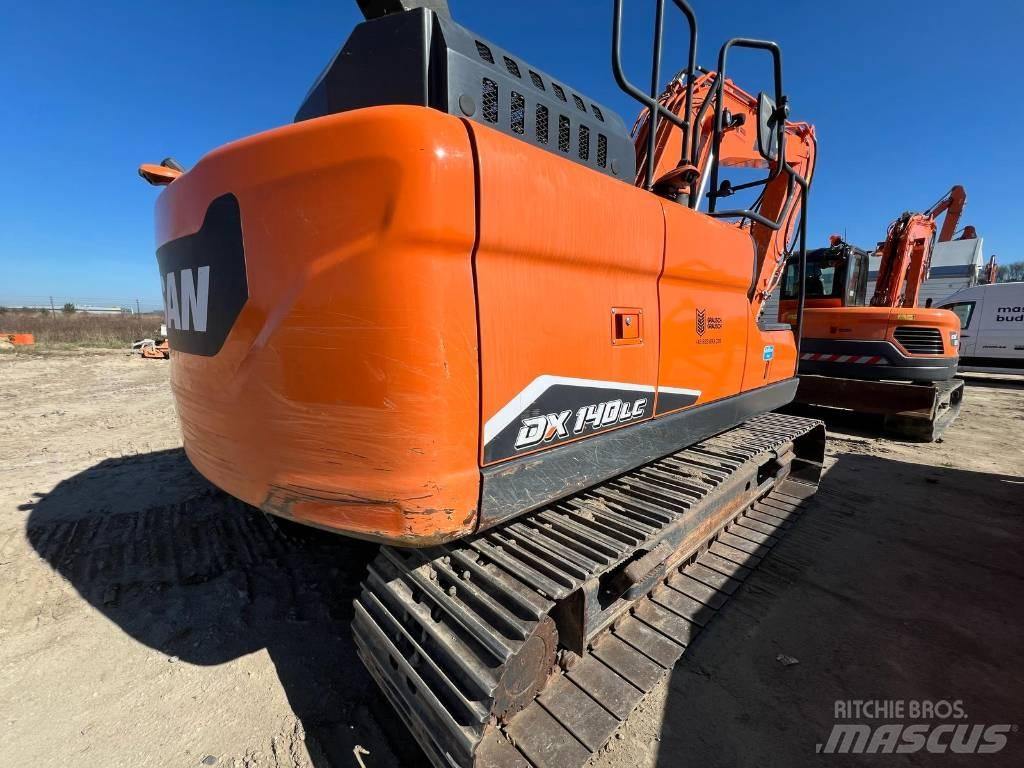 Doosan DX140LC-7 Paletli ekskavatörler