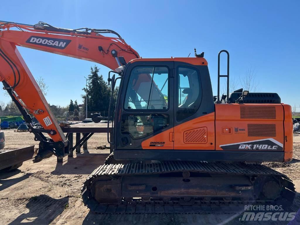 Doosan DX140LC-7 Paletli ekskavatörler