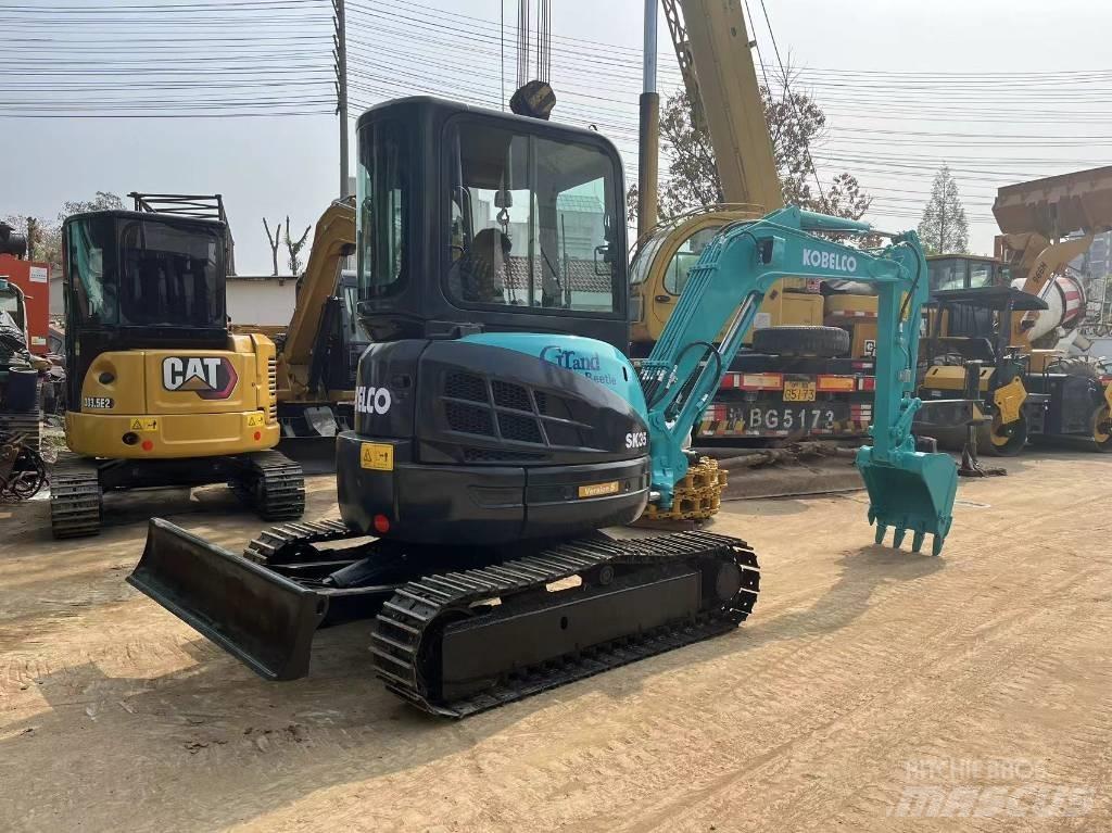 Kobelco SK 35 Mini ekskavatörler, 7 tona dek