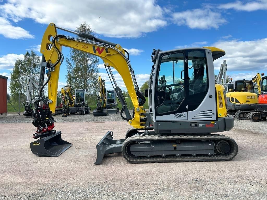 Wacker Neuson ET65 Mini ekskavatörler, 7 tona dek